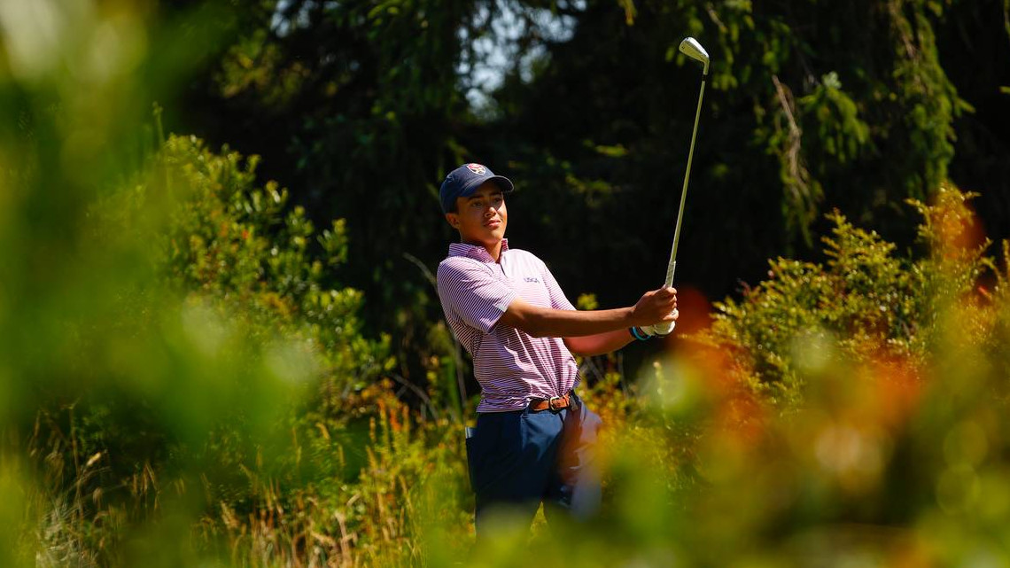 St. Albans senior Grant Lester competes in the U.S. Junior Amateur