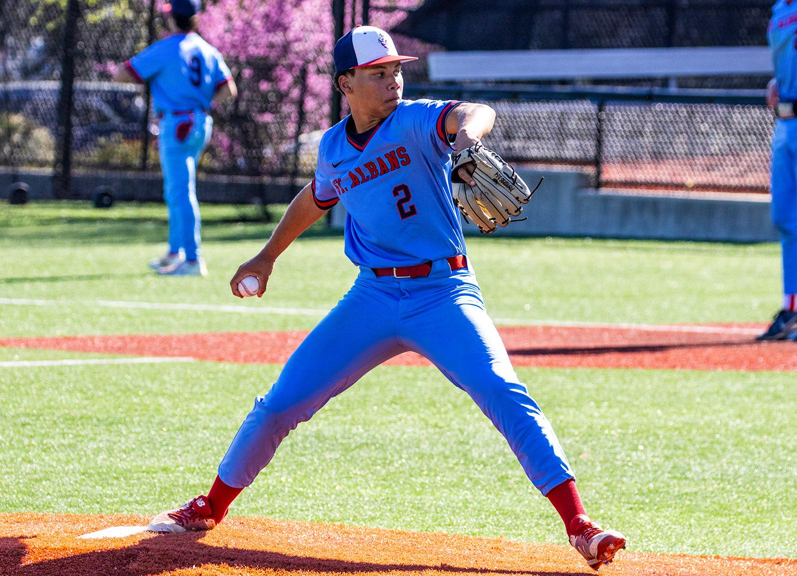 St. Albans baseball player Myles Upchurch making waves