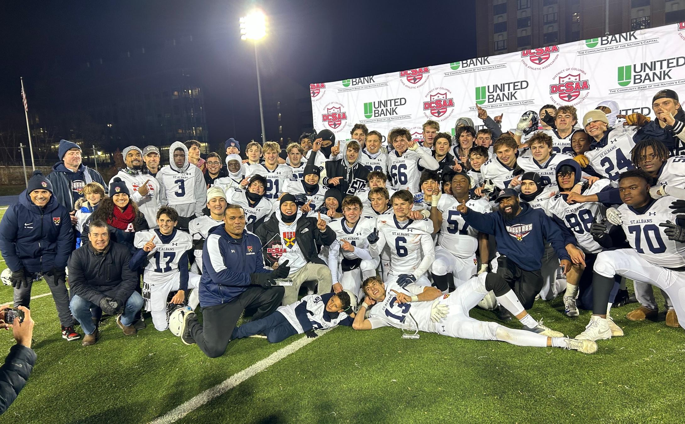 St. Albans defeats Bell 40-34 in OT to win DCSAA Class A football title