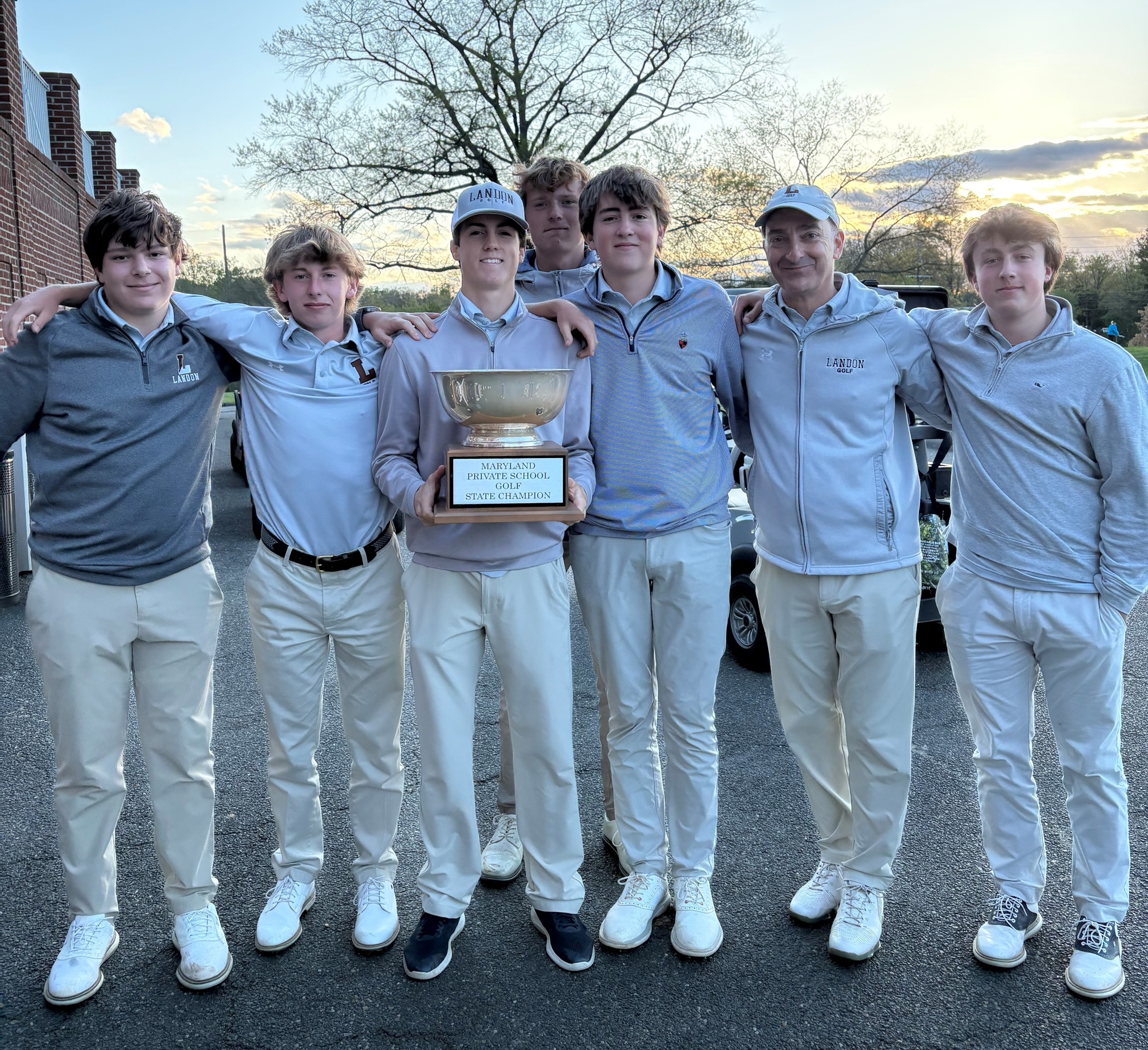 Landon wins inaugural Maryland private school state golf championship