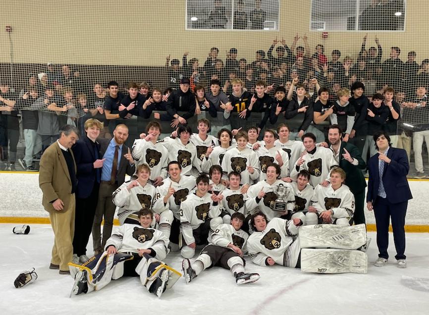 Landon defeats Bullis 5-2 to repeat as IAC hockey champions